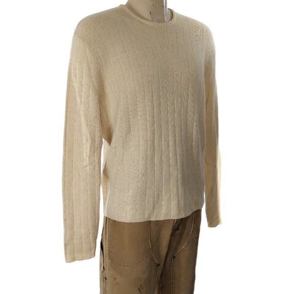Polo Ralph Lauren Alpaca Silk Crewneck Sweater Sz XXL EUC - Picture 3 of 5